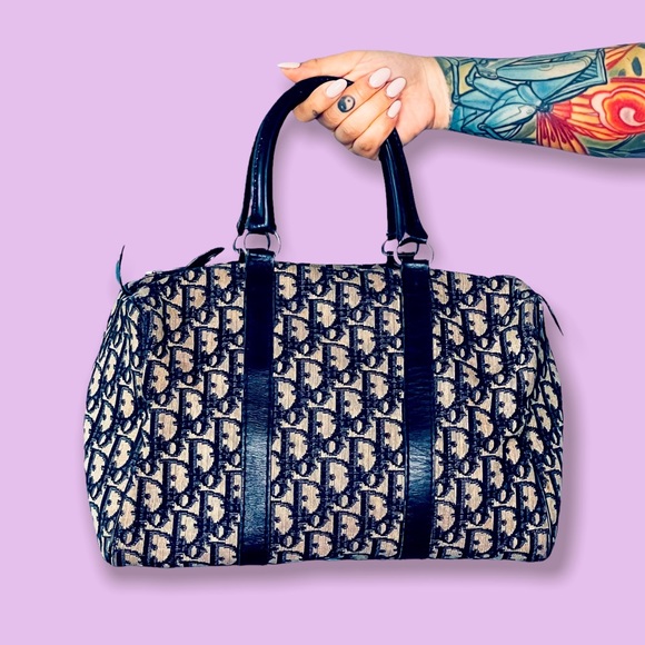 Dior Handbags - SOLD - Christian Dior Diorissimo Trotter Boston bag